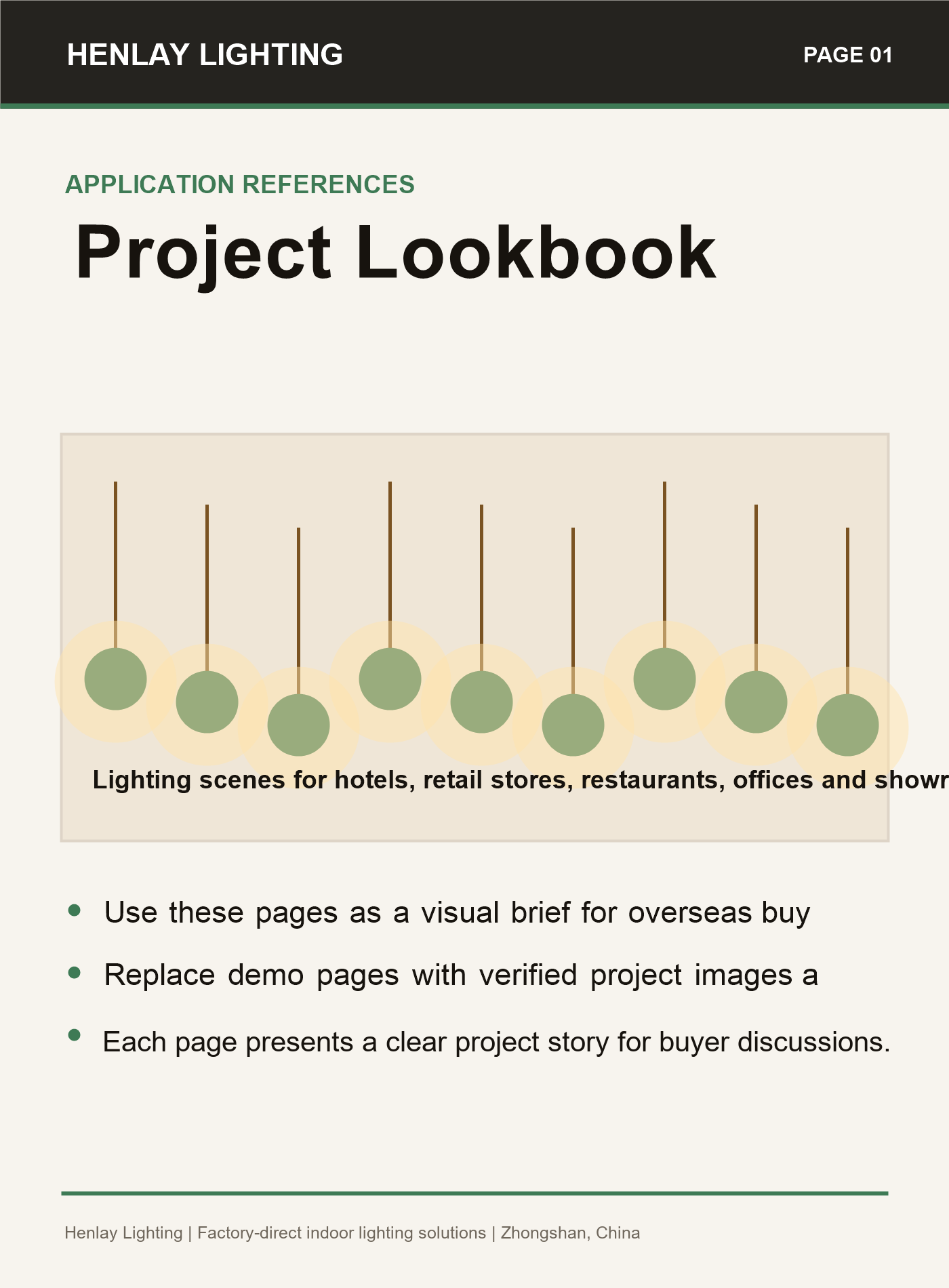 Lighting Project Lookbook